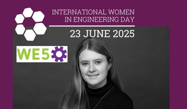 DPhil student Honora Driscoll recognised in the Women's Engineering Society's Top 50 Women in Engineering awards
